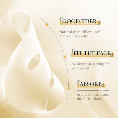 Mascarilla Facial de Oro 24K | Hidratación y Reafirmación para una Piel Radiante